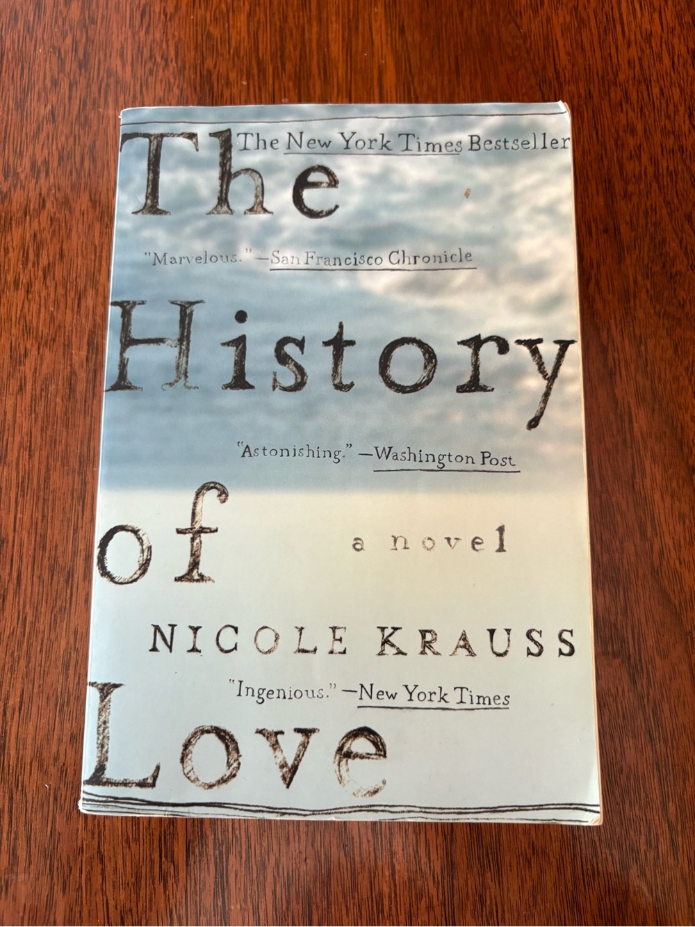 3/$20 The History of Love by - Cream/Blue Cover